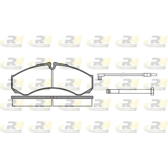 2651.02 - Brake Pad Set, disc brake 