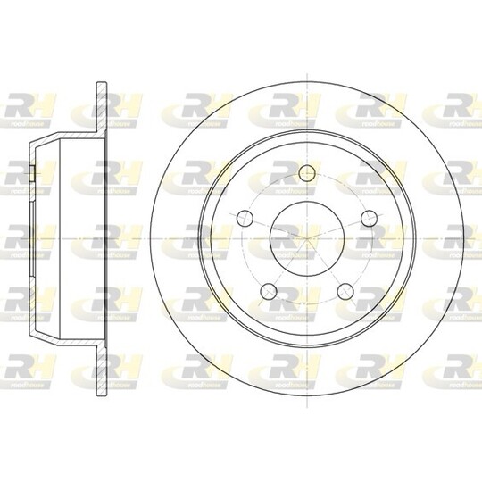 6628.00 - Brake Disc 