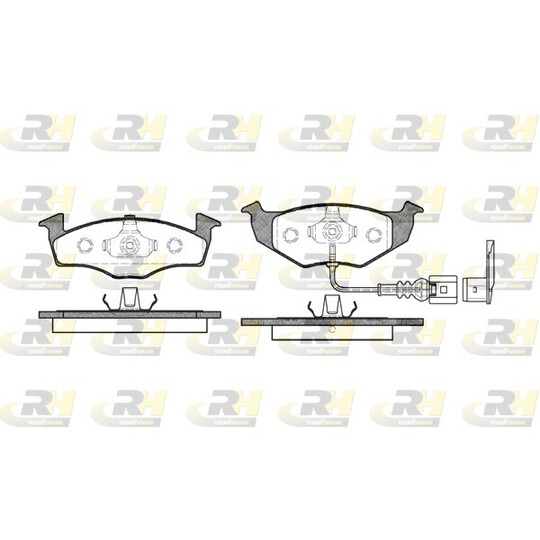 2609.11 - Brake Pad Set, disc brake 