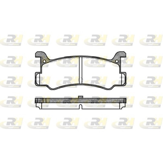 2213.00 - Brake Pad Set, disc brake 