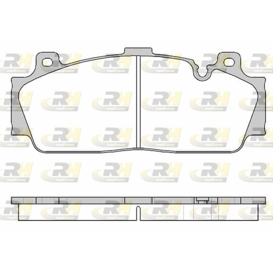 21543.10 - Brake Pad Set, disc brake 