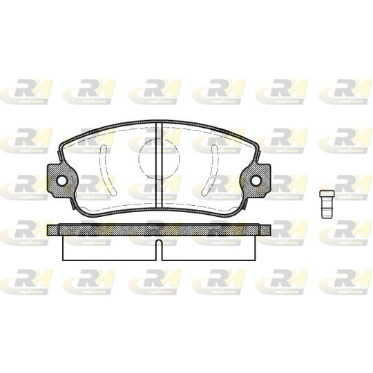 2372.02 - Brake Pad Set, disc brake 