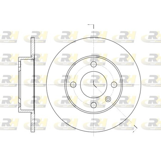 6616.00 - Brake Disc 