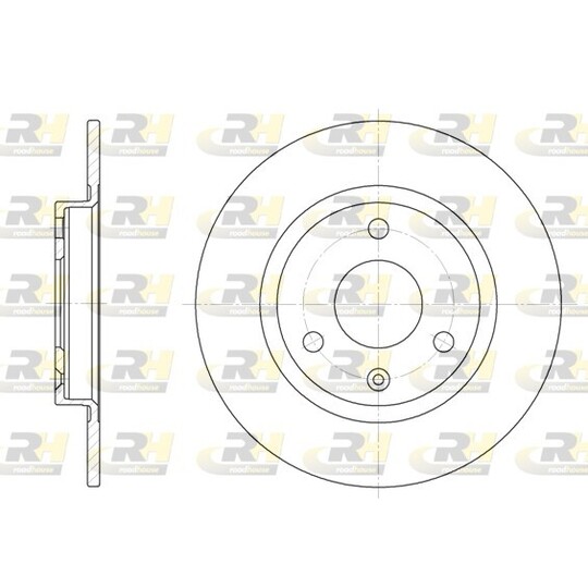 6070.00 - Brake Disc 