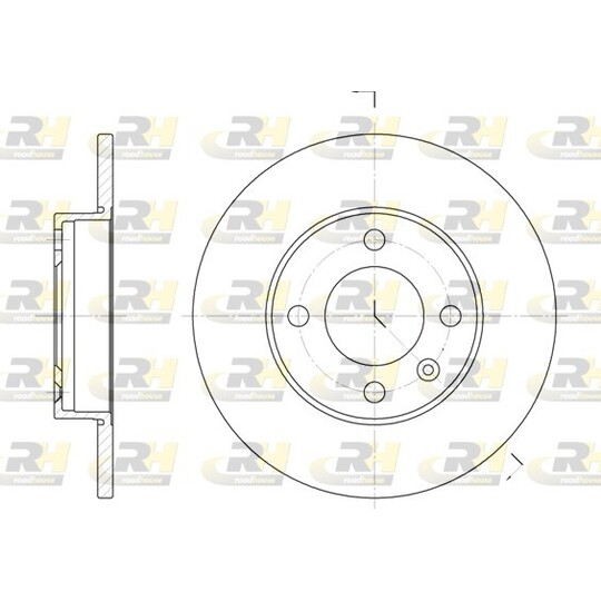 6086.00 - Brake Disc 