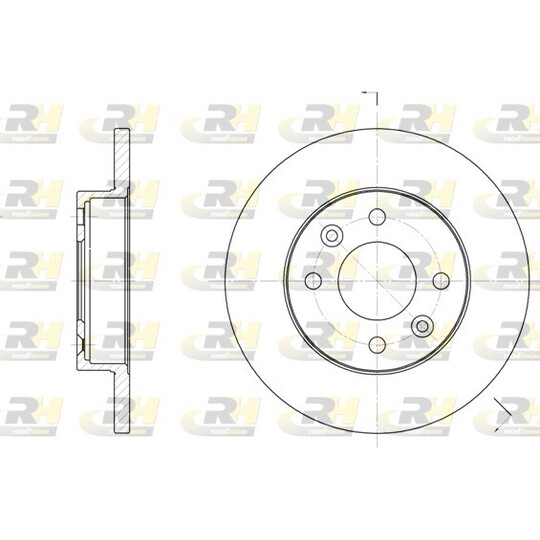 6067.00 - Brake Disc 