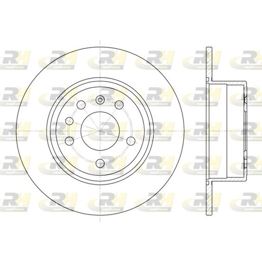 6487.00 - Brake Disc 