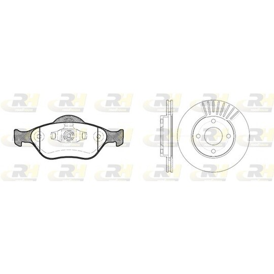 8766.00 - Brake Kit, disc brake 