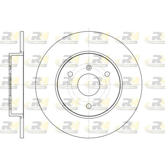 6617.00 - Brake Disc 