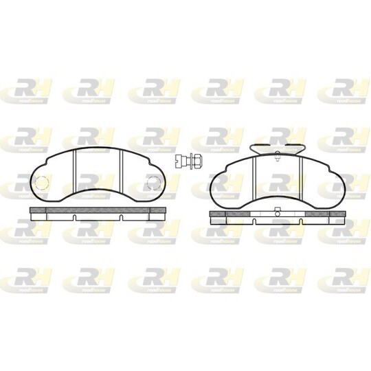 2142.20 - Brake Pad Set, disc brake 