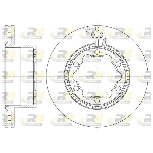 61036.10 - Brake Disc 