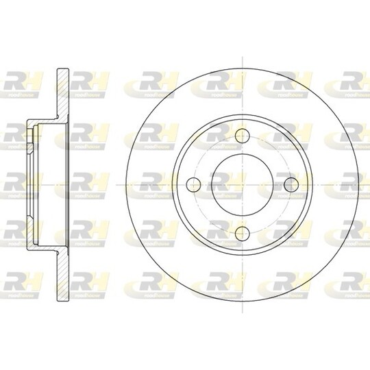 6181.00 - Brake Disc 