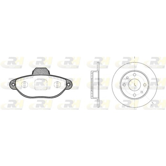 8414.00 - Brake Kit, disc brake 