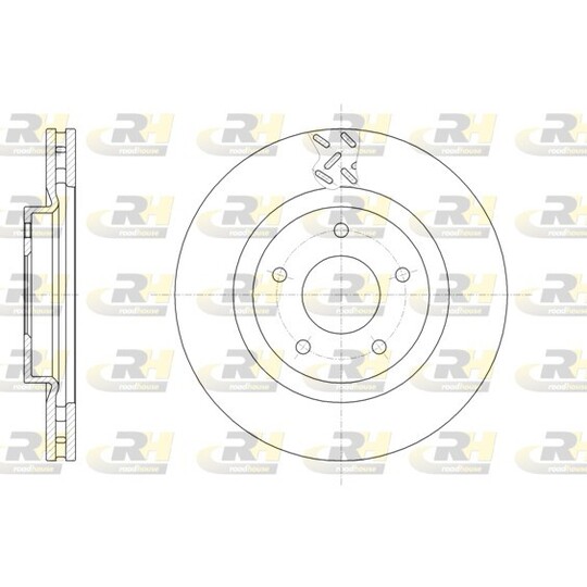 61553.10 - Brake Disc 