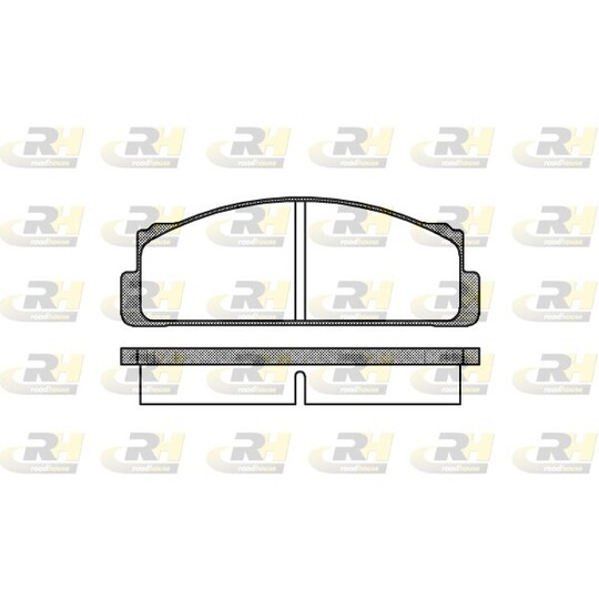 2022.00 - Brake Pad Set, disc brake 