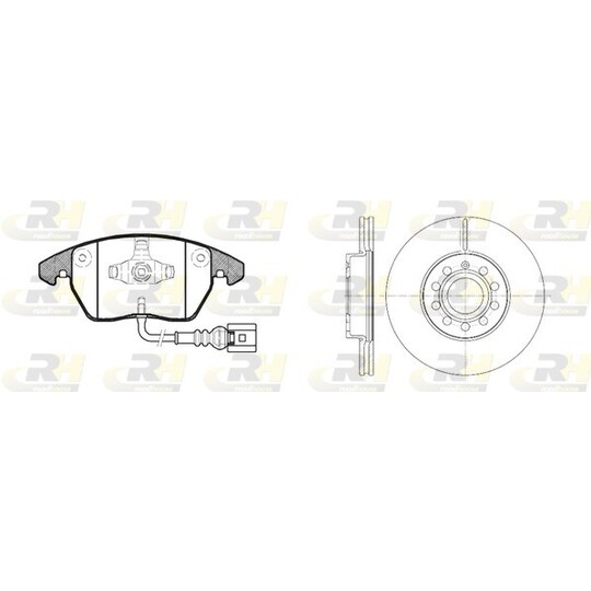 81030.00 - Brake Kit, disc brake 