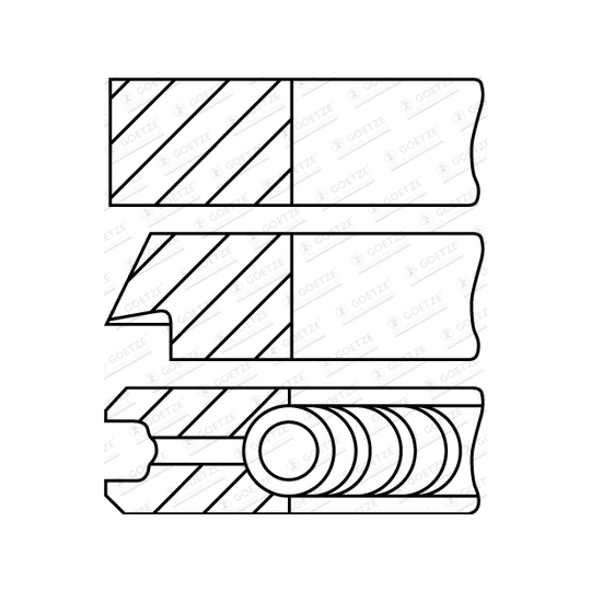 08-430500-00 - Piston Ring Kit 