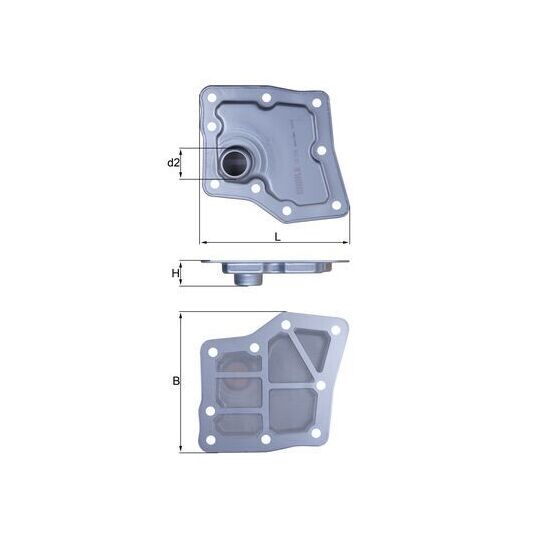 HX 259 - Hydrauliikkasuodatin, automaattivaihteisto 