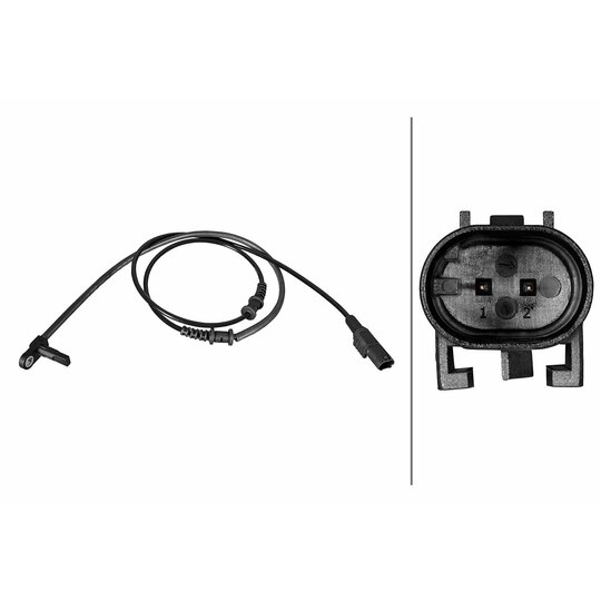 6PU 358 216-281 - Sensor, wheel speed 