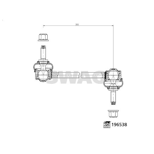 33 11 2221 - Rod/Strut, stabiliser 