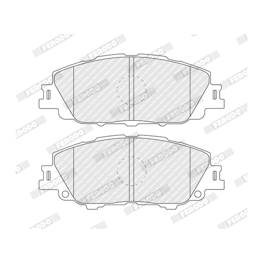 FDB5520 - Brake Pad Set, disc brake 