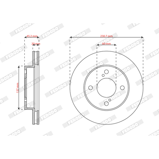 DDF2968C - Brake Disc 