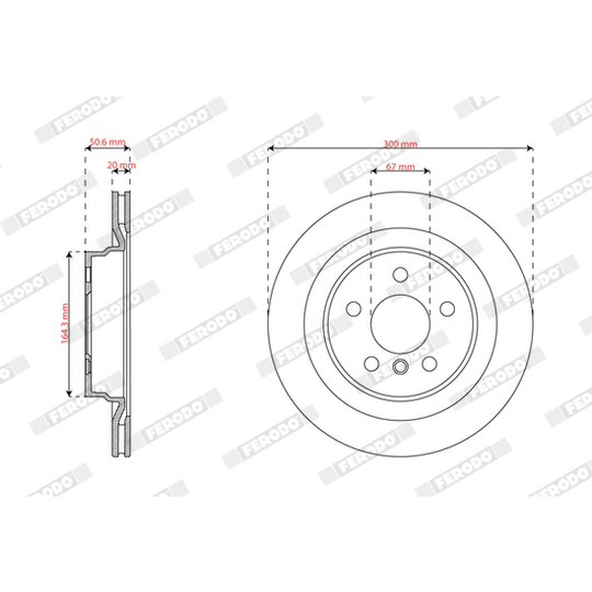 DDF3181C - Brake Disc 