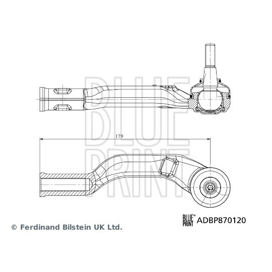 ADBP870120 - Tie rod end 