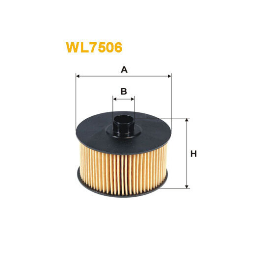 WL7506 - Oil filter 