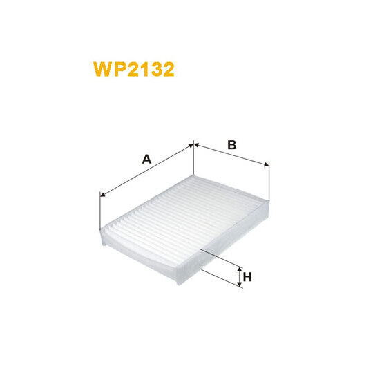 WP2132 - Filter, interior air 