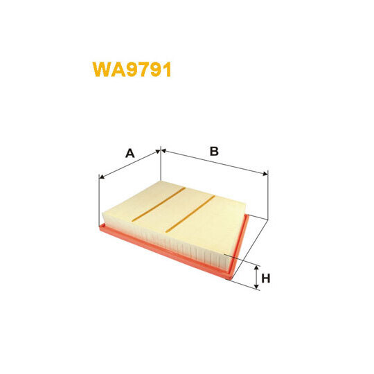 WA9791 - Air filter 