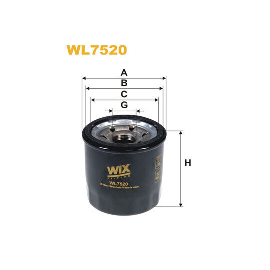 WL7520 - Oil filter 