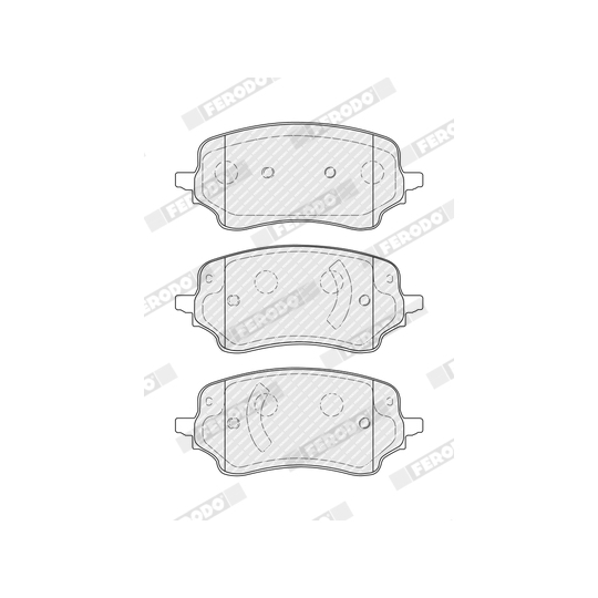 FDB5377 - Brake Pad Set, disc brake 