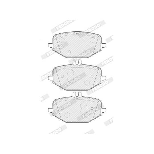 FDB5375 - Brake Pad Set, disc brake 