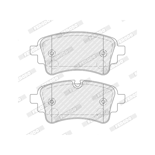 FDB5410 - Brake Pad Set, disc brake 