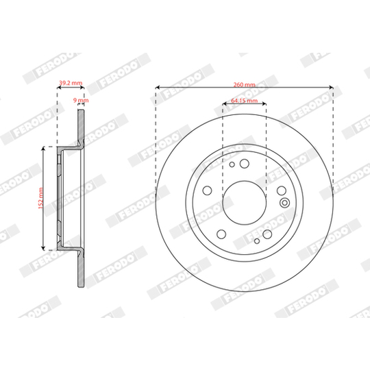 DDF3179C - Brake Disc 