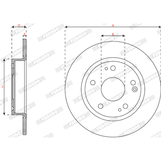 DDF3179C - Brake Disc 