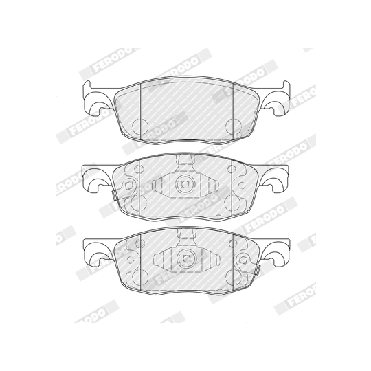 FDB5347 - Brake Pad Set, disc brake 