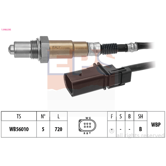 1.998.595 - Lambda Sensor 