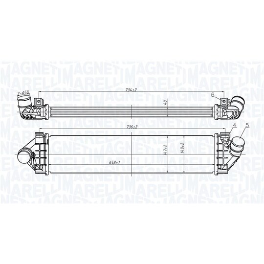 351319206200 - Intercooler, charger 