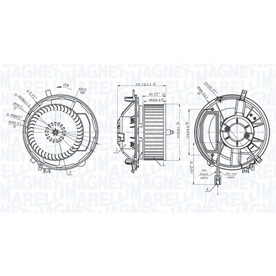 069412777010 - Interior Blower 