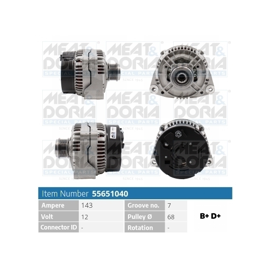 55651040 - Alternator 