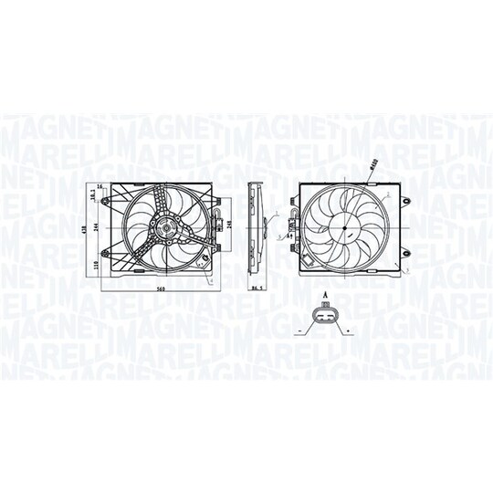 069422894010 - Ventilaator, mootorijahutus 