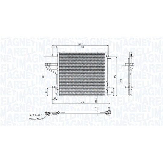 350203107300 - Condenser, air conditioning 