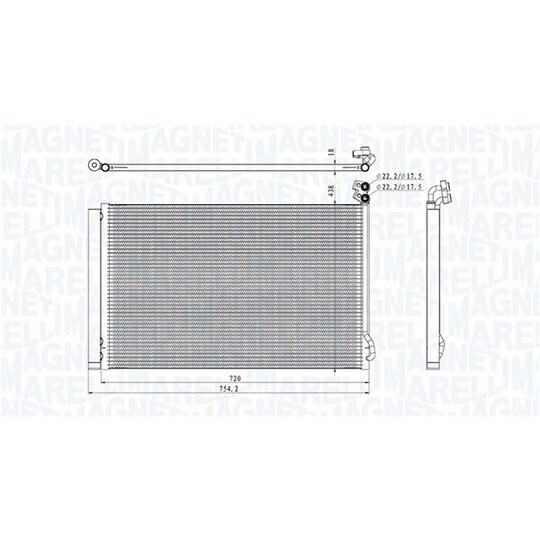 350203107900 - Condenser, air conditioning 