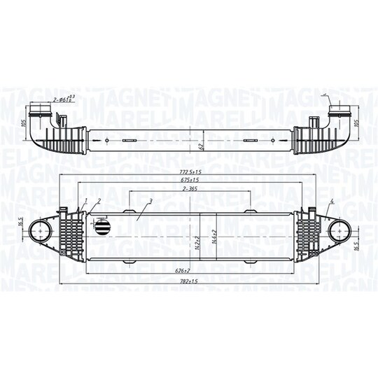 351319206250 - Intercooler, charger 