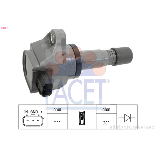 9.6557 - Ignition coil 