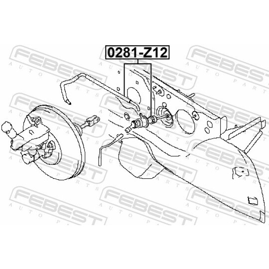 0281-Z12 - Master Cylinder, clutch 