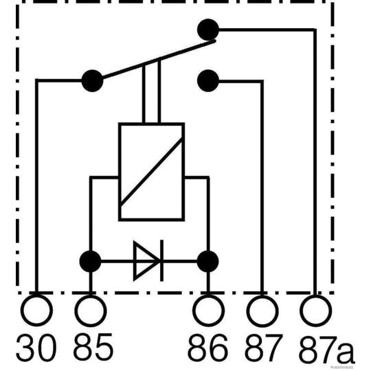 75613223 - Relä, huvudström 