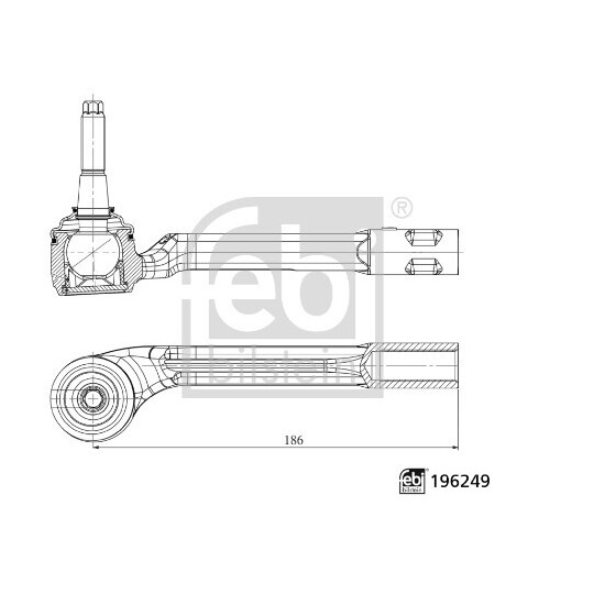 196249 - Tie rod end 